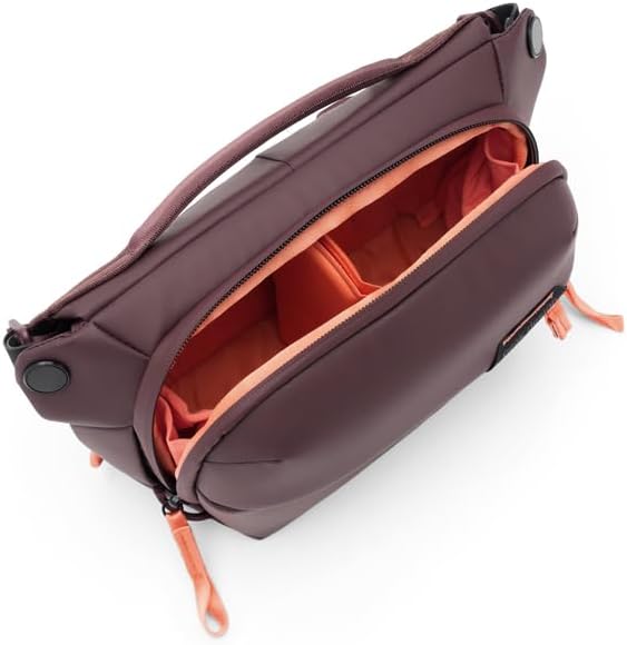 Peak Design Everyday Sling 3L, Eclipse, gepolsterter verstellbarer Schultergurt für Crossbody oder T