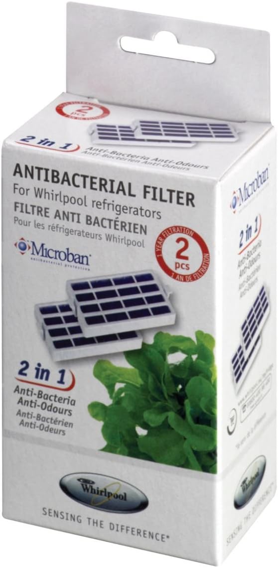 Wpro 2 Filter, antibakteriell, für Kühlschränke