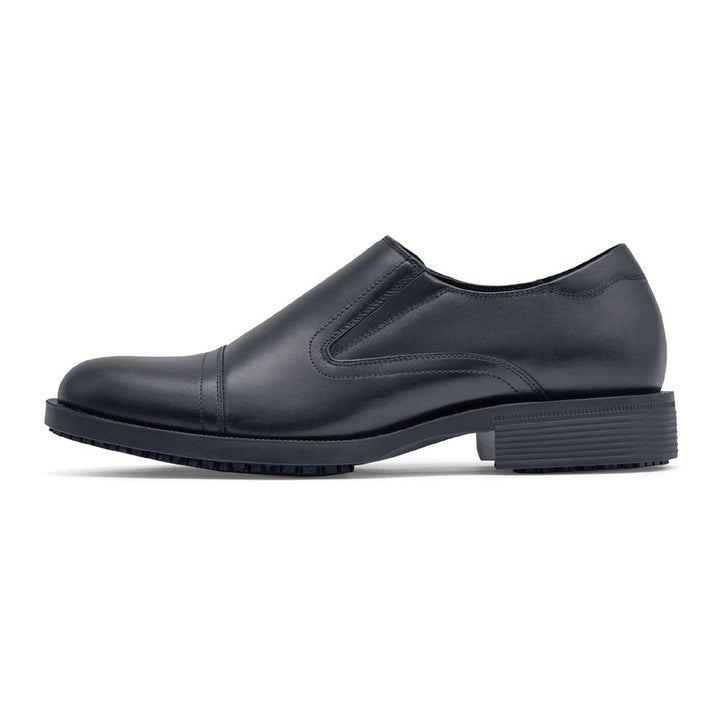 Shoes For Crews STATESMAN Herren Rutschhemmende Elegante Schuhe 1202, 47 Grösse, Schwarz