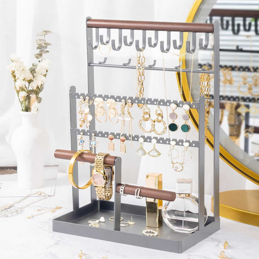 ProCase Schmuckständer Schmuckhalter für Ohrring Ohrstecker Ketten Schmuck Organizer Jewelry Ständer