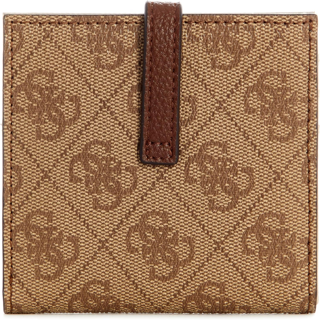 GUESS Damen Laurel Tab Card Case Kartenetui, Kartenetui Einheitsgrösse Latte Logo, Einheitsgrösse La