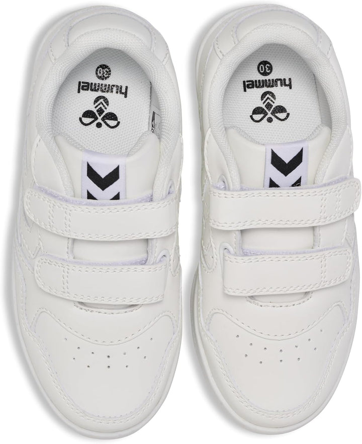 hummel Klettverschluss Sneaker Camden Jr Lebensstil Kinder 28 EU Bright White, 28 EU Bright White
