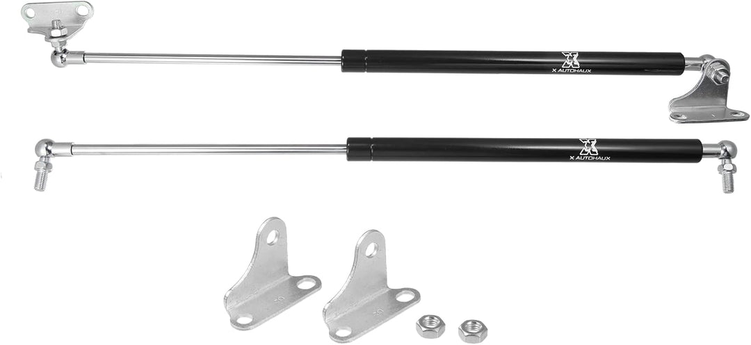 X AUTOHAUX 2 Stücke 300N / 30KG Universal Gasdruckdämpfer Gasdruckfeder Kompressionsfeder Scharnier