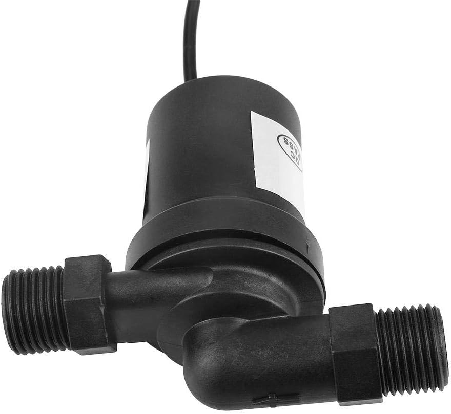 Heisswasserpumpe, bürstenlose DC24V 18W Warmwasserbereiter Heissumwälzpumpe Taucharm Geräuscharm 1/2