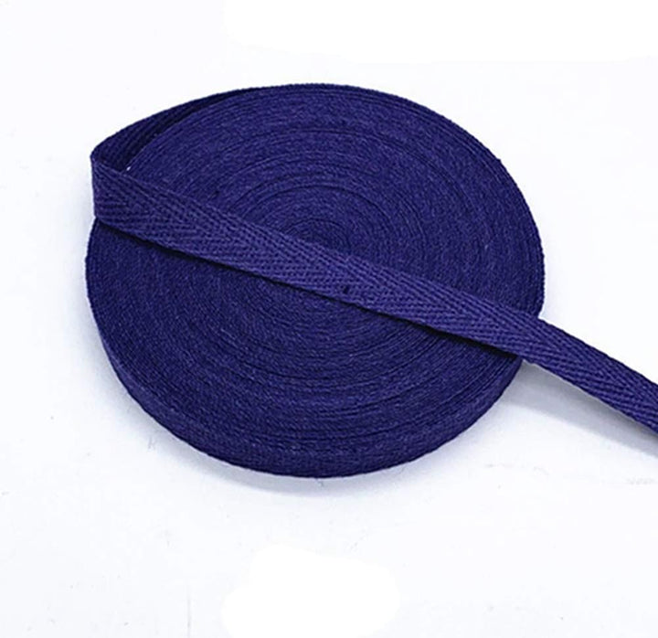Baumwoll Gurtband 140m/28 Farben 10mm Nahtband Köperband Schrägband,28 Farben,Jede Farbe ist 5 Meter