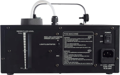 Lenco LFM-110 Dual Matrix RGB Partylicht - mit Nebelmaschine - integrierte Lichtshowprogramme - 1 Li