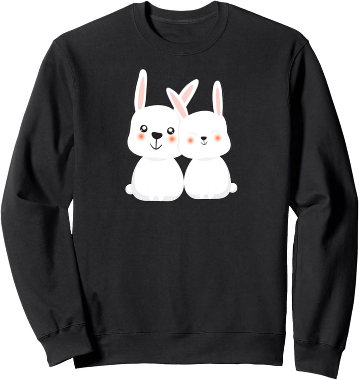 HASE Paar Geschenk Hochzeit Jahrestag Valentinstag Sie Ihn Sweatshirt