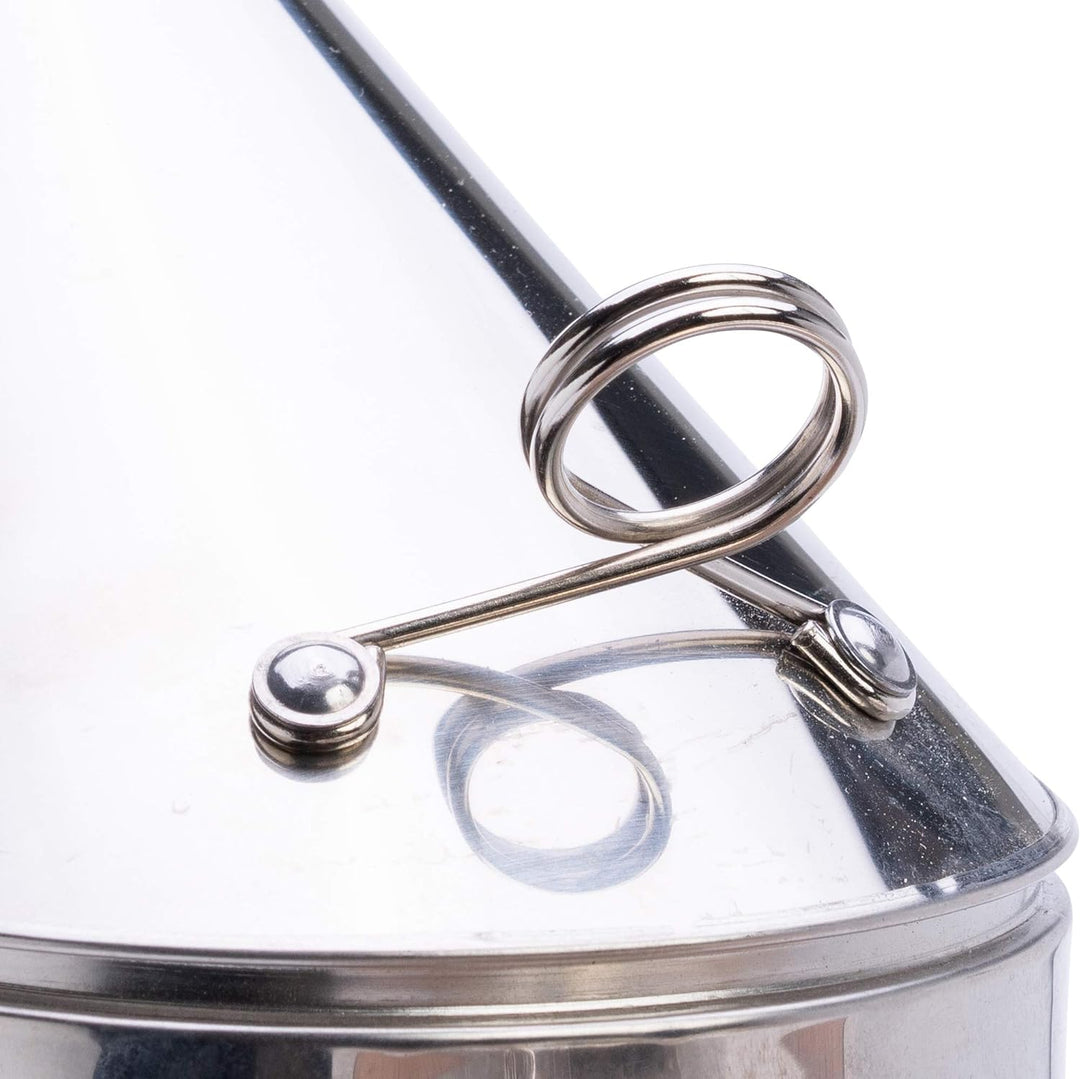 Imkado Premium Edelstahl-Smoker *Königin* - Imkereibedarf, Smoker zum Arbeiten mit Bienen