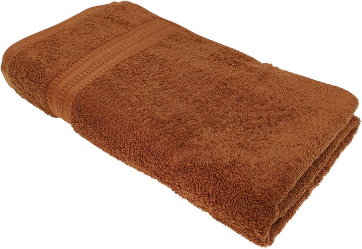 Julie Julsen Bio Badetuch-Set 2 STK. 100x150 Schokobraun 100% Baumwolle Frotte 550g/m² Schokobraun 1