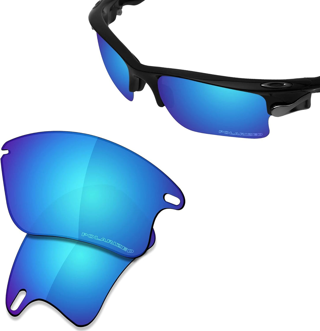 Saucer Premium-Ersatzgläser und Gummi-Kits für Oakley Fast Jacket XL OO9156 Sonnenbrillen High Defen