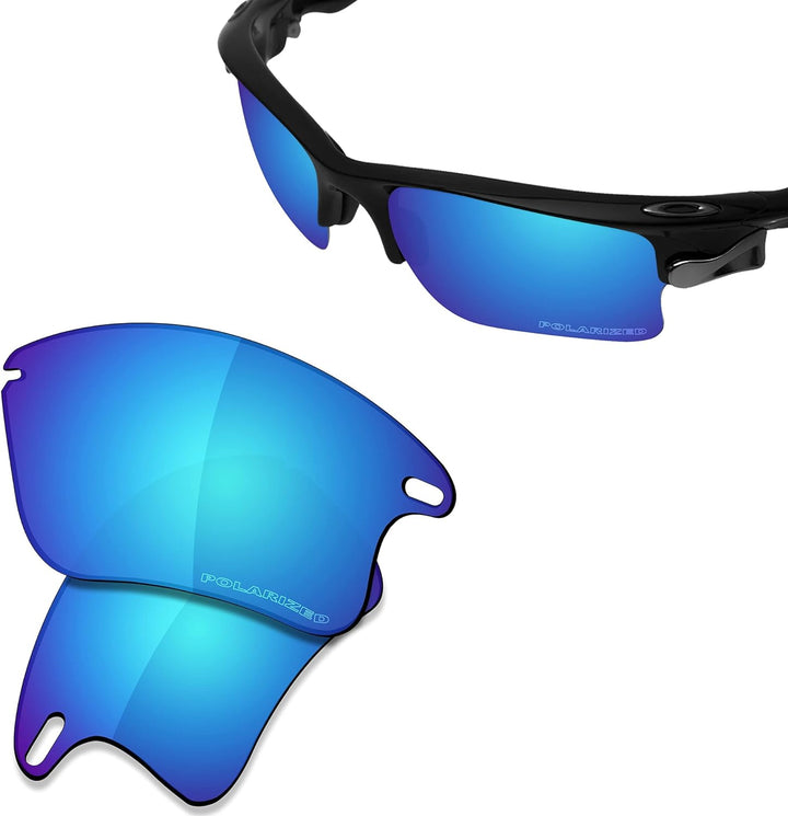 Saucer Premium-Ersatzgläser und Gummi-Kits für Oakley Fast Jacket XL OO9156 Sonnenbrillen High Defen