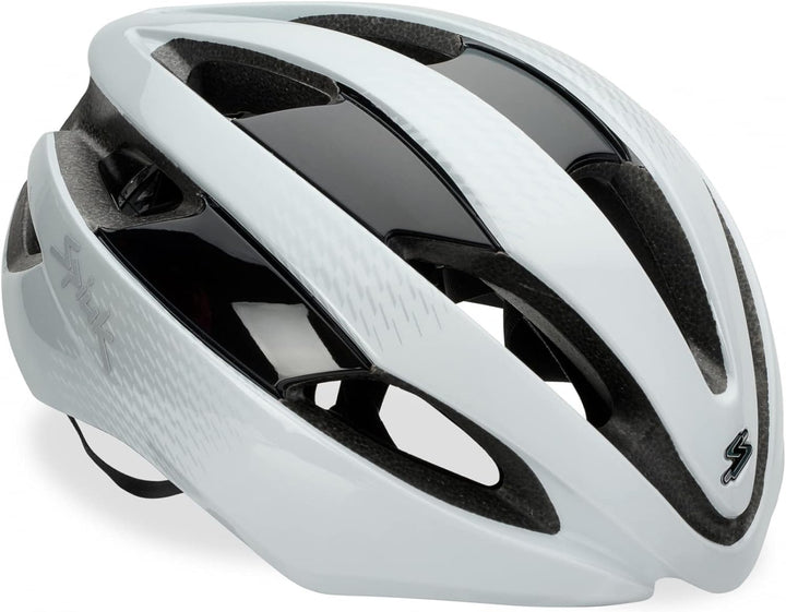 Spiuk Sportline Eleo-Helm (M-L) 53-61 Weiss, Silber, (M-L) 53-61 Weiss, Silber