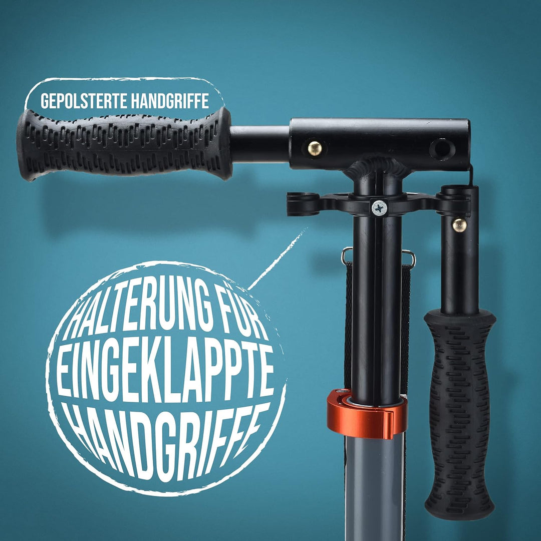 Apollo 200mm Wheel City Scooter - Spectre Pro | Luxus Cityroller mit Doppel Federung, | City-Roller