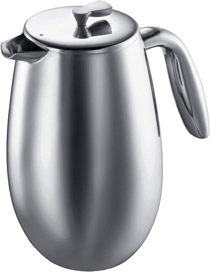 Bodum 1308-57 columbia Kaffeebereiter (Doppelwandig, Edelstahl, Spülmaschinengeeignet, 1,0 liters) m