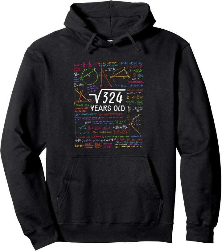 18. Geburtstag Geschenk Mädchen Junge Wurzel 324 = 18 Jahre Pullover Hoodie