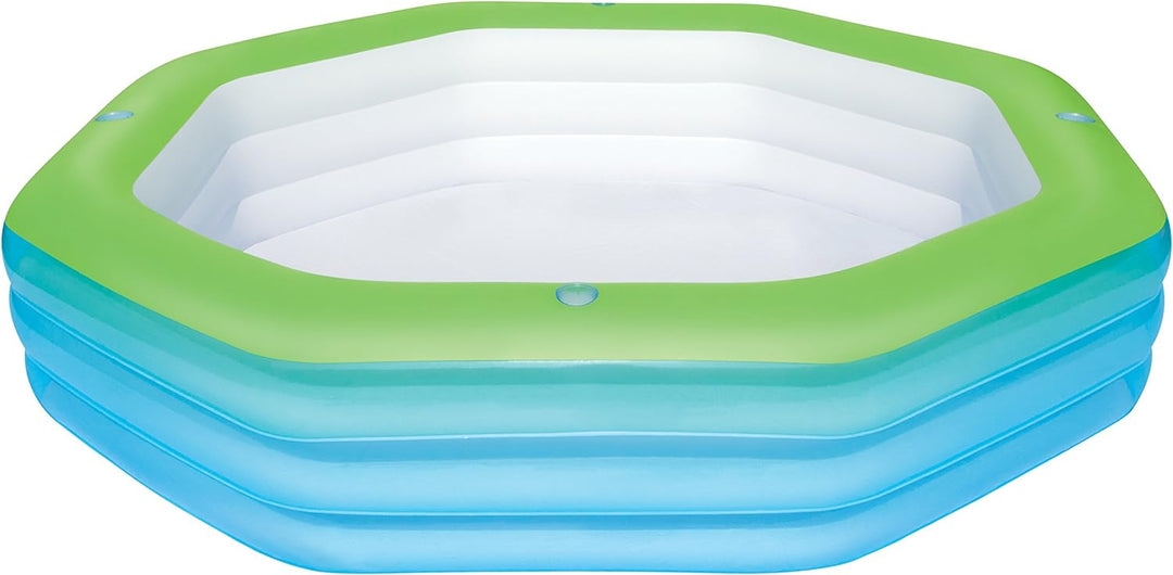 Bestway 54119B-03 - Planschbecken Rectangular Fantasy Family Pool, 305 x 183 x 56