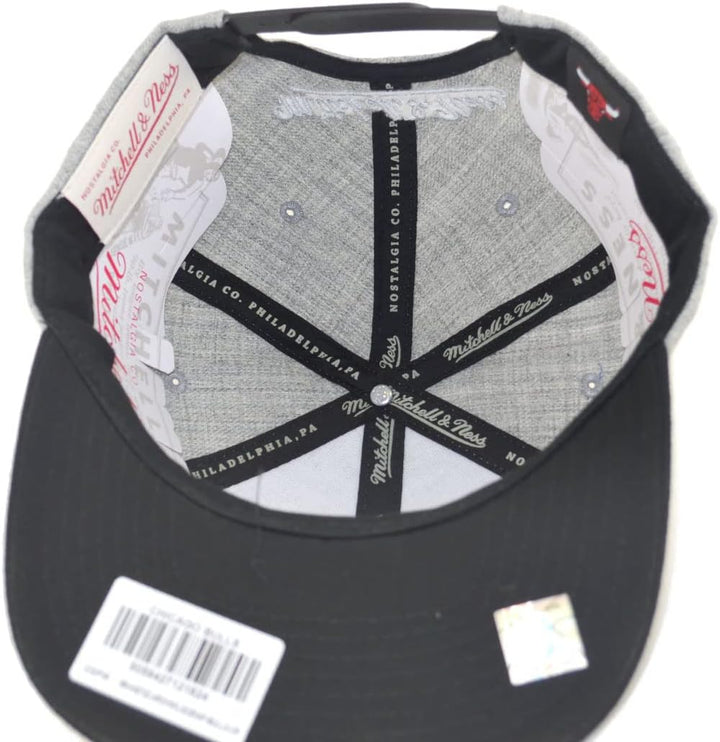 Mitchell & Ness NBA Team Arch Snapback Cap Chicago Bulls Grey/Black