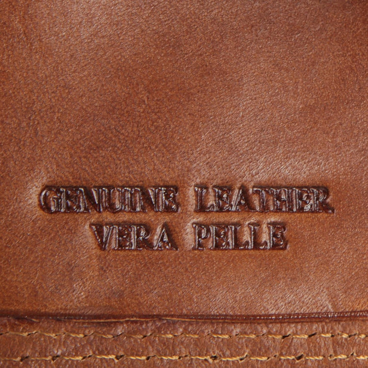 piké Geldbörse Echt Leder braun Damen - 016955