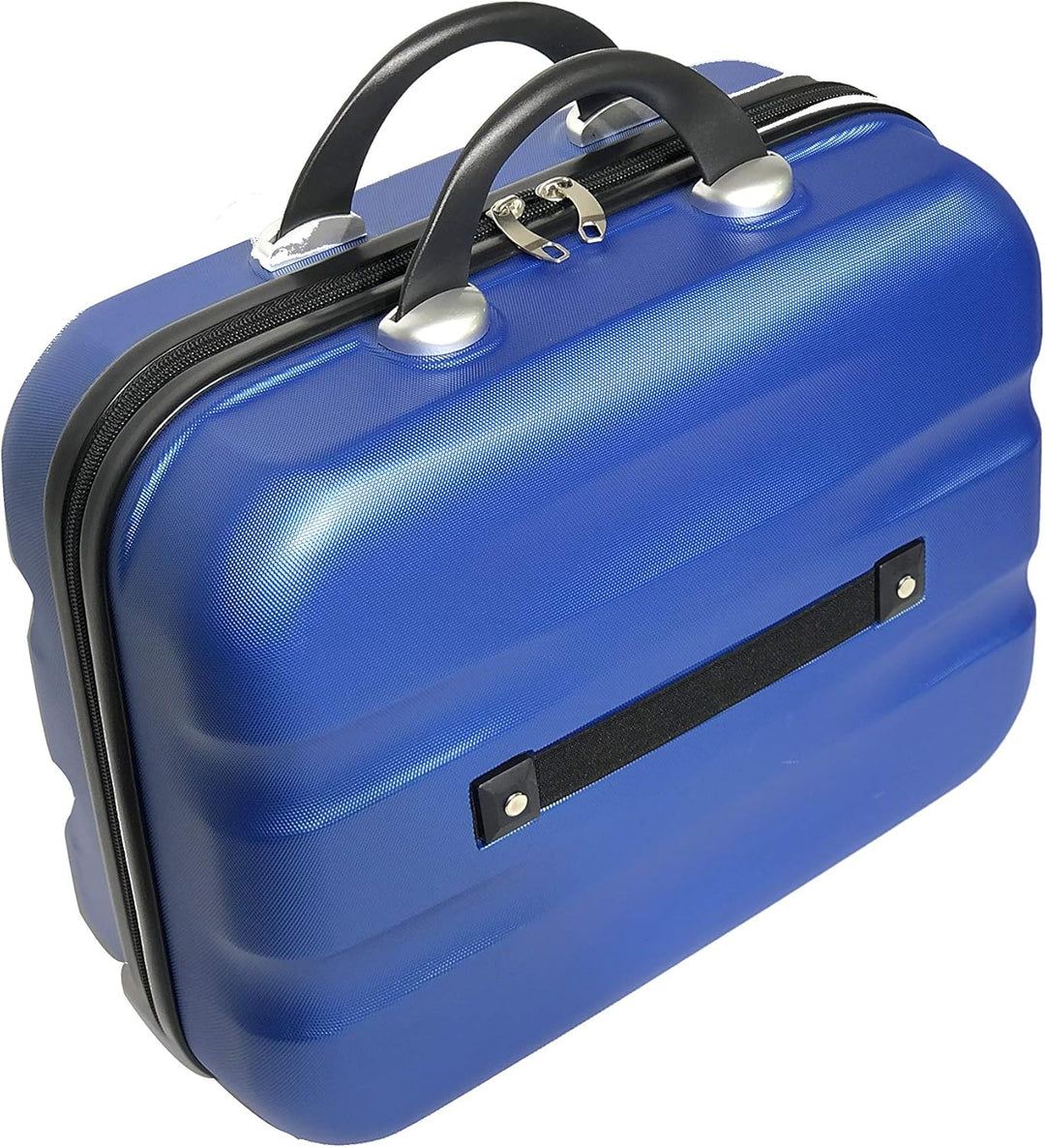 Koffer für mittelgrosse Kabine, gross, mit oder ohne Kosmetiktasche – französische Marke Blau (5806)
