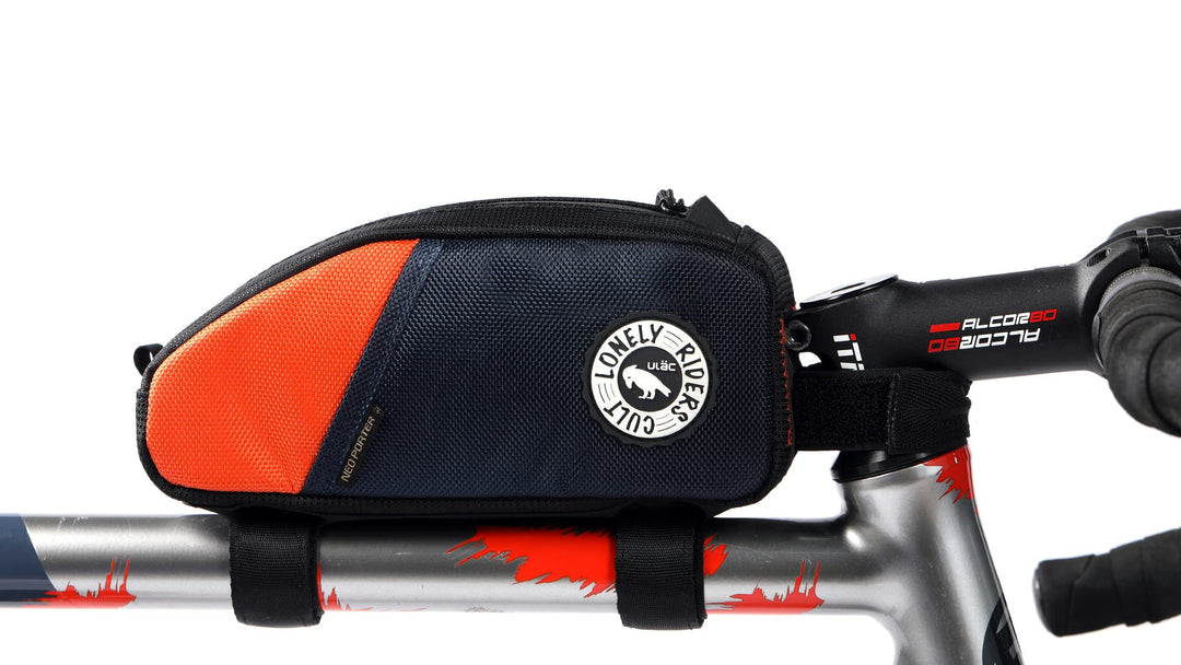 ULAC - Rahmentasche für Fahrrad Trekking PRO | wasserdichte Materialien | 21x10x6 cm | Reissverschlu