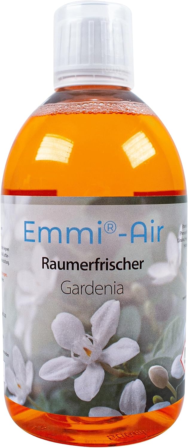 Emmi Air Raumerfrischer Gardenia I Wasserlöslicher Raumduft für Luftreiniger und Luftbefeuchter I Ge