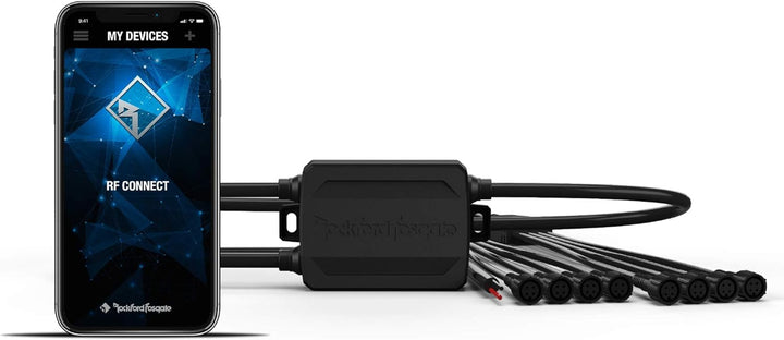Rockford Fosgate Marine PMX-RGB Controller Color OPTIX - Bis zu 8 Lautsprecher oder Subwoofer steuer