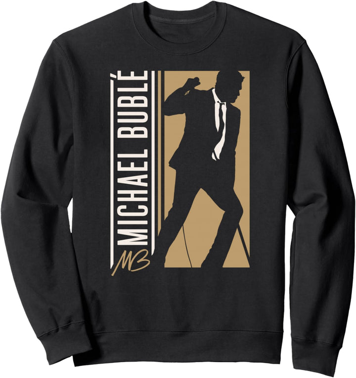 Michael Bublé Vertikale Silhouette Sweatshirt