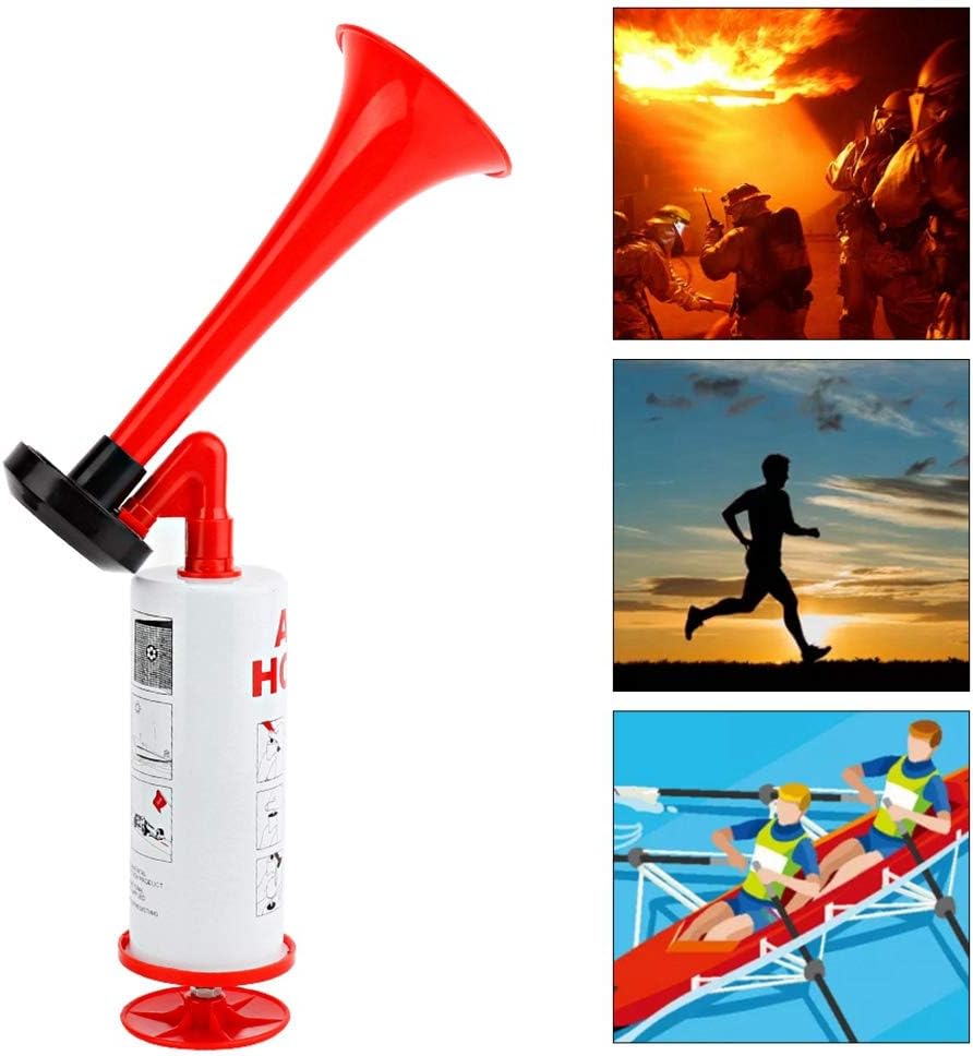 Signal Gas Horn - airhorn druckluft tröte,Handheld Air Pumpe Laut Sound Hand Signalhorn für Sportver