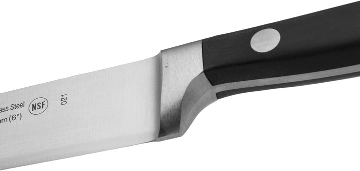 Arcos Opera - Küchenmesser - NITRUM geschmiedetem Edelstahl 160 mm - HandGriff POM Farbe Schwarz