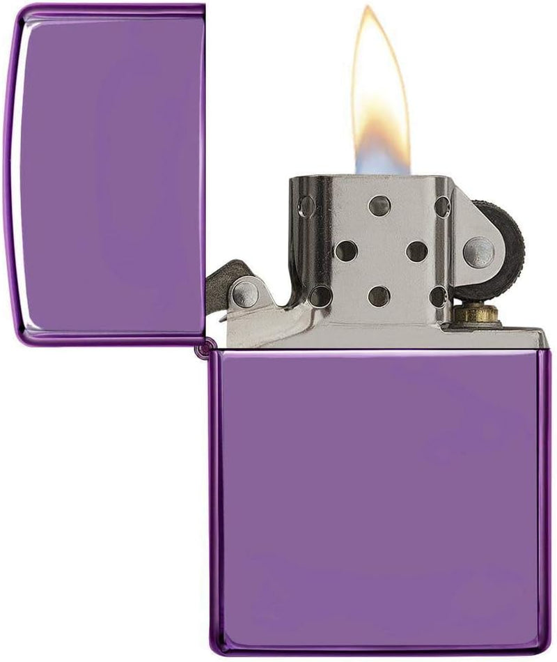 Zippo 24747 60001237 Abyss Feuerzeug, Messing, Lila, one size, One Size