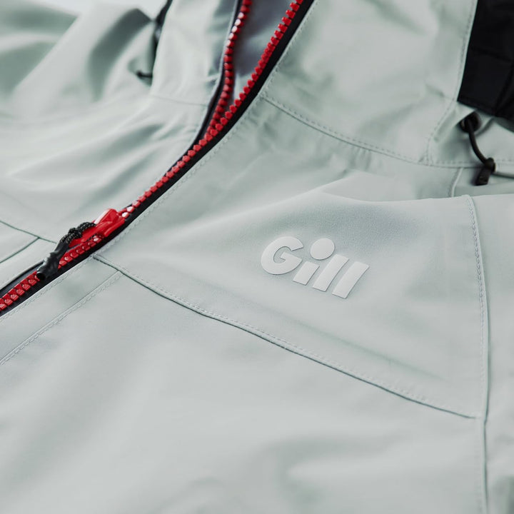 Gill 2023 Verso Inshore/Powerboat Jacket - Light Grey XS Grau, XS Grau