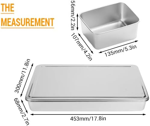 Gewürzbox, Gewürzbox aus Aluminiumlegierung Mit 8 Gittern, Gewürzbehälter, Gewürzglas, Küchenutensil