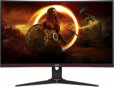 AOC Gaming CQ27G2SE - 27 Zoll QHD Curved Monitor, FreeSync Premium (2560x1440, 165 Hz, HDMI 1.4, Dis