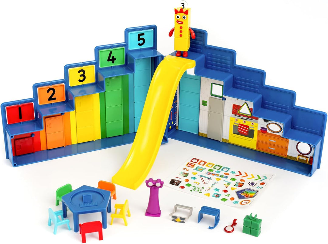 Learning Resources Numberblocks Deluxe-Spielset „Step Squad-Hauptquartier mit Nachbarzahlen“ ab 3 Ja
