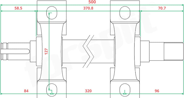 Welle für Kreissäge RECHTSGEWINDE Kreissägenwelle Sägenwelle 2fach Riemenscheibe NEU mehrere Längen