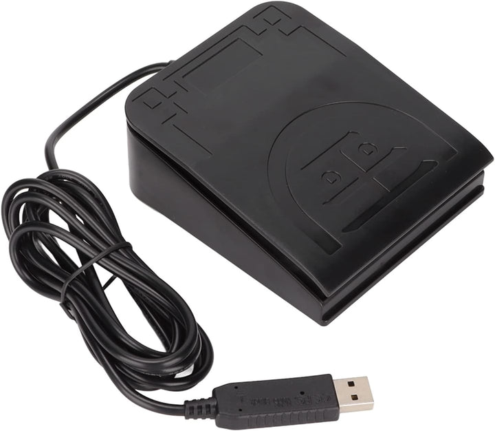 Leapiture USB-Fussschalter-Pedal, Transkriptions-Fussschalter-MIDI-Controller Ergonomisches Einzel-F