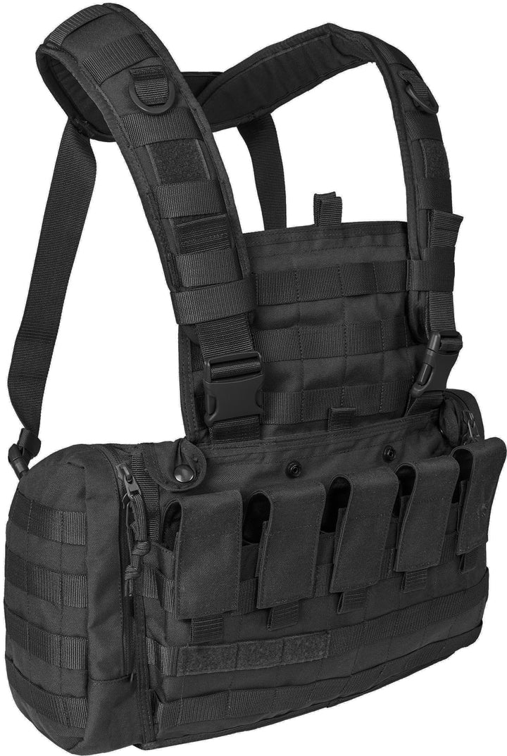 Tasmanian Tiger Chest Rig MK II M4 Black Schwarz; Grössenverstellbar