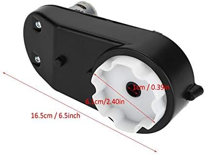 Elektrischer Motor Getriebekasten RS390 6 V / 12 V für Kinder Auto Spielzeug 12000-20000 RPM(6 V 180