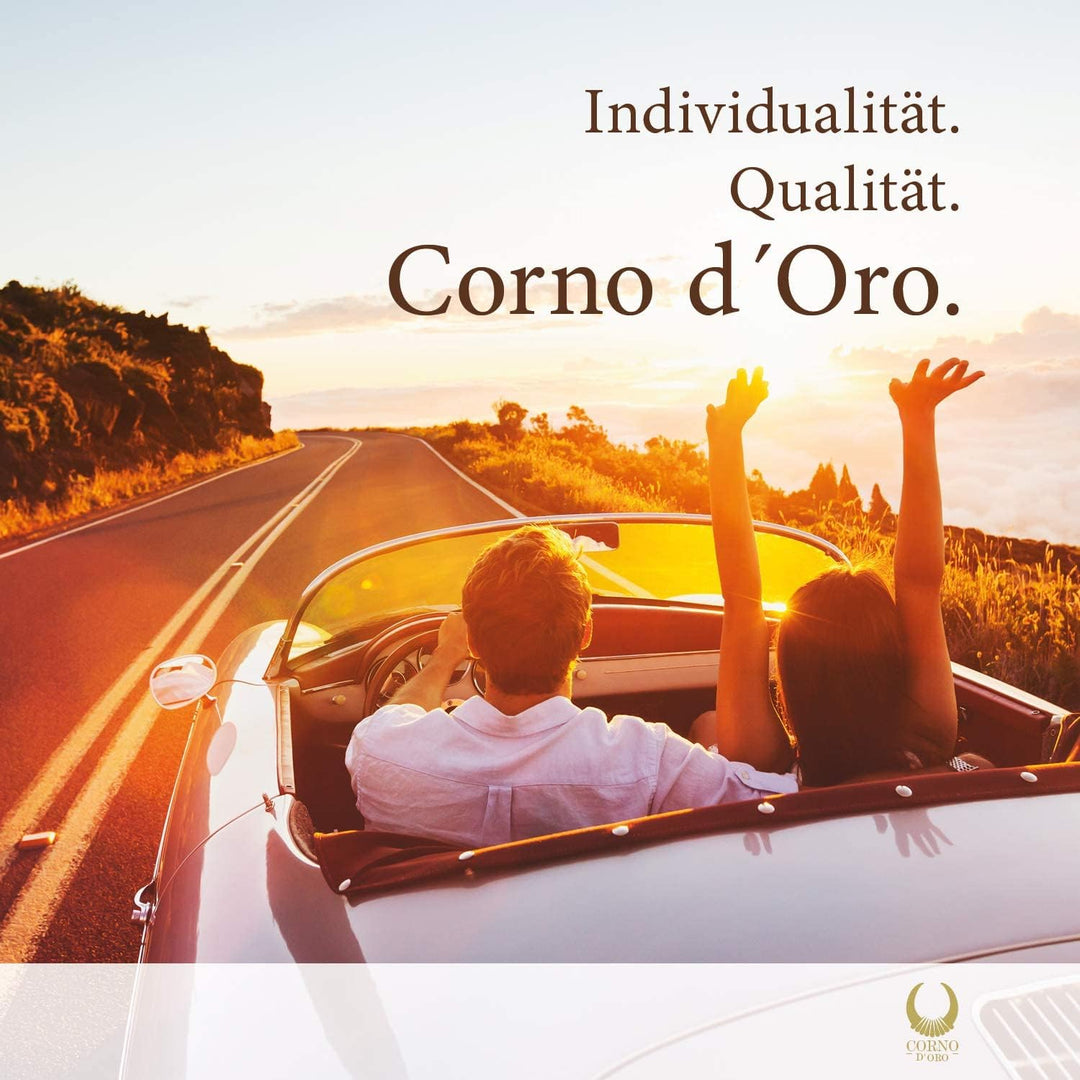 Corno d´Oro Premium Lederrucksack Damen mit vielen Fächern I Handgefertigt Rucksack Leder Laptopruck