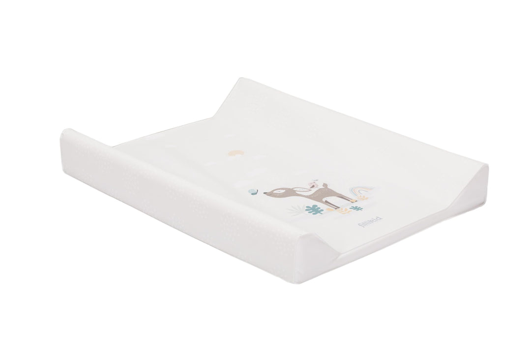 Fillikid Wickelauflage 2-Keil Exclusiv/Wickelmulde 50x65 cm/Wickelunterlage mit abwaschbarer Folienb