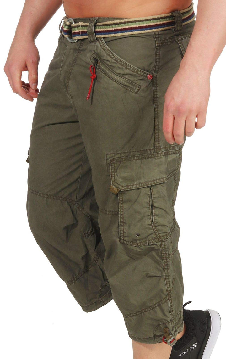 Timezone Herren Shorts 30W Grün (Washed Oliv 4064), 30W Grün (Washed Oliv 4064)