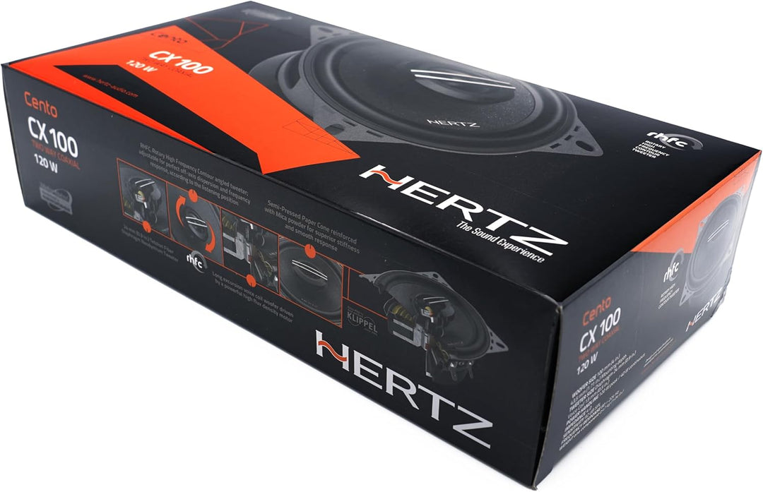 Hertz CX 100 2 Wege Koax Lautsprecher, 10cm, 240 Watt