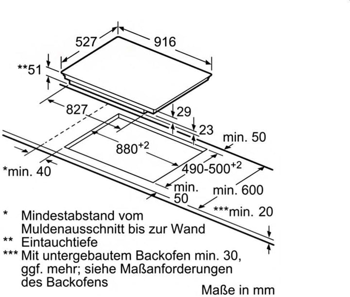 Bosch PXV975DC1E Serie 8 Kochfelder, Elektro / Einbau / PrefectFry / 91,6 cm / Glaskeramik Comfort P