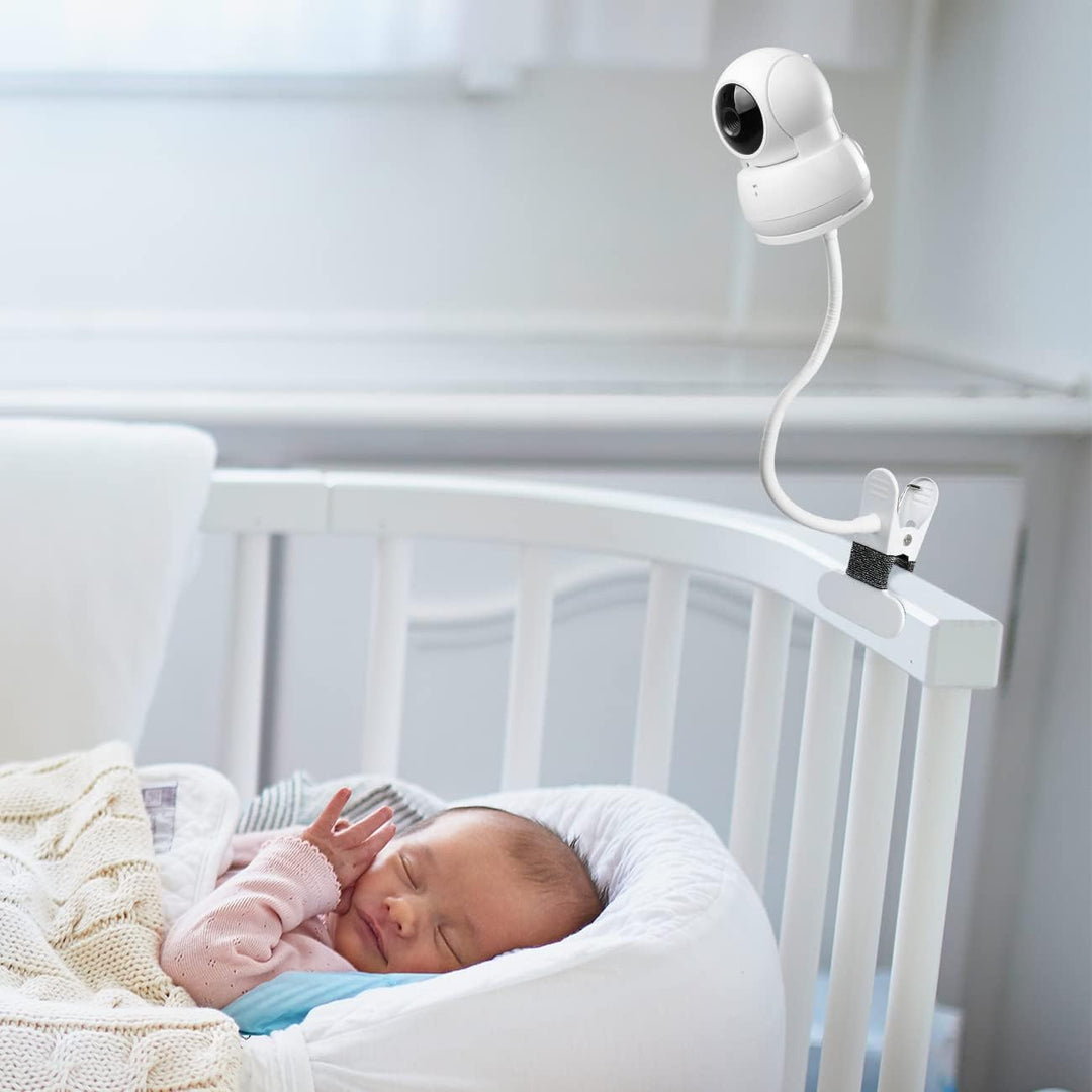 HOLACA Flexible Clip-Halterung kompatibel mit VTech VM923/924Babyphone ohne Werkzeug oder Wandbeschä
