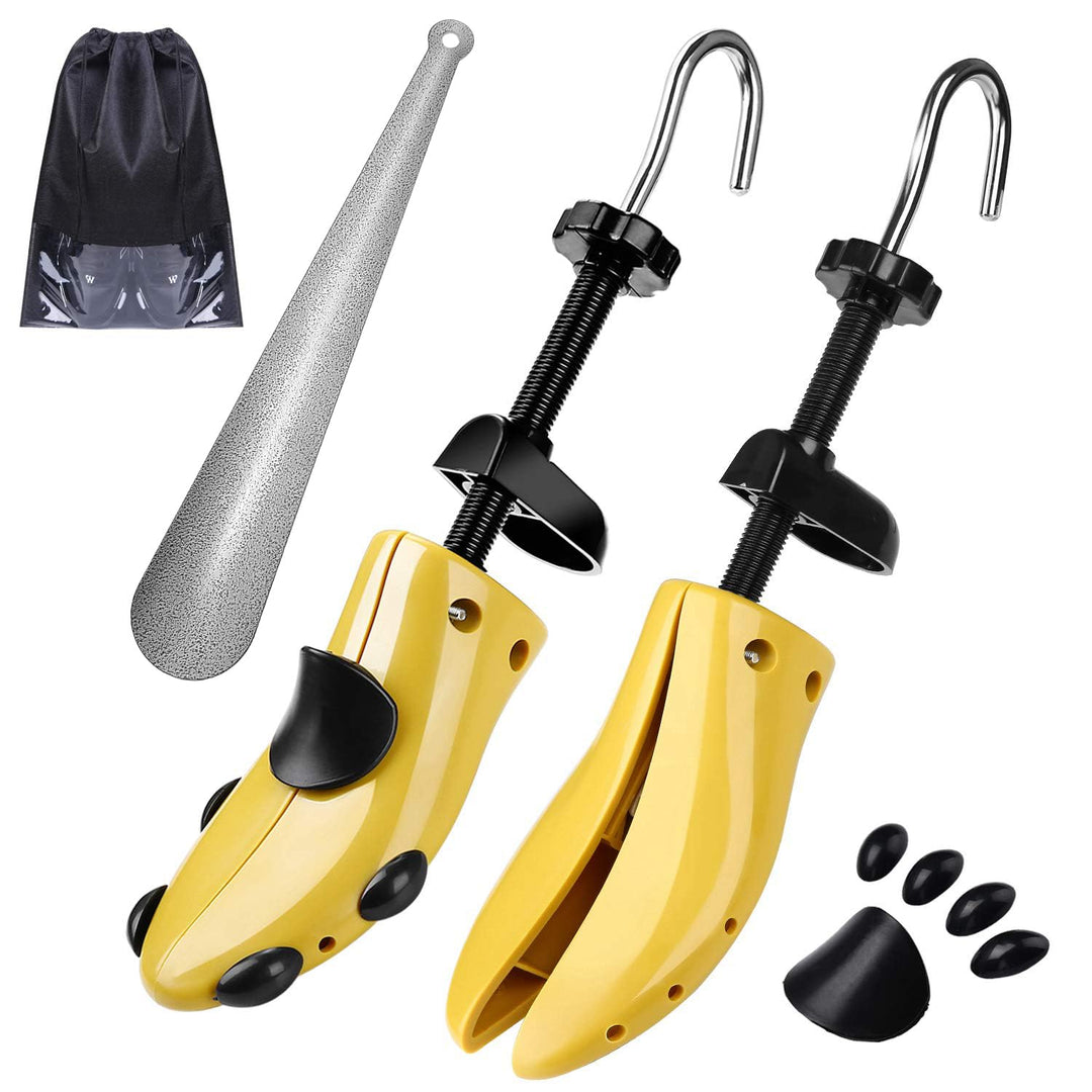 eachway 1 Paar professionelle 2-Wege-Premium-Schuhspanner aus robustem Kunststoff, verstellbare Läng