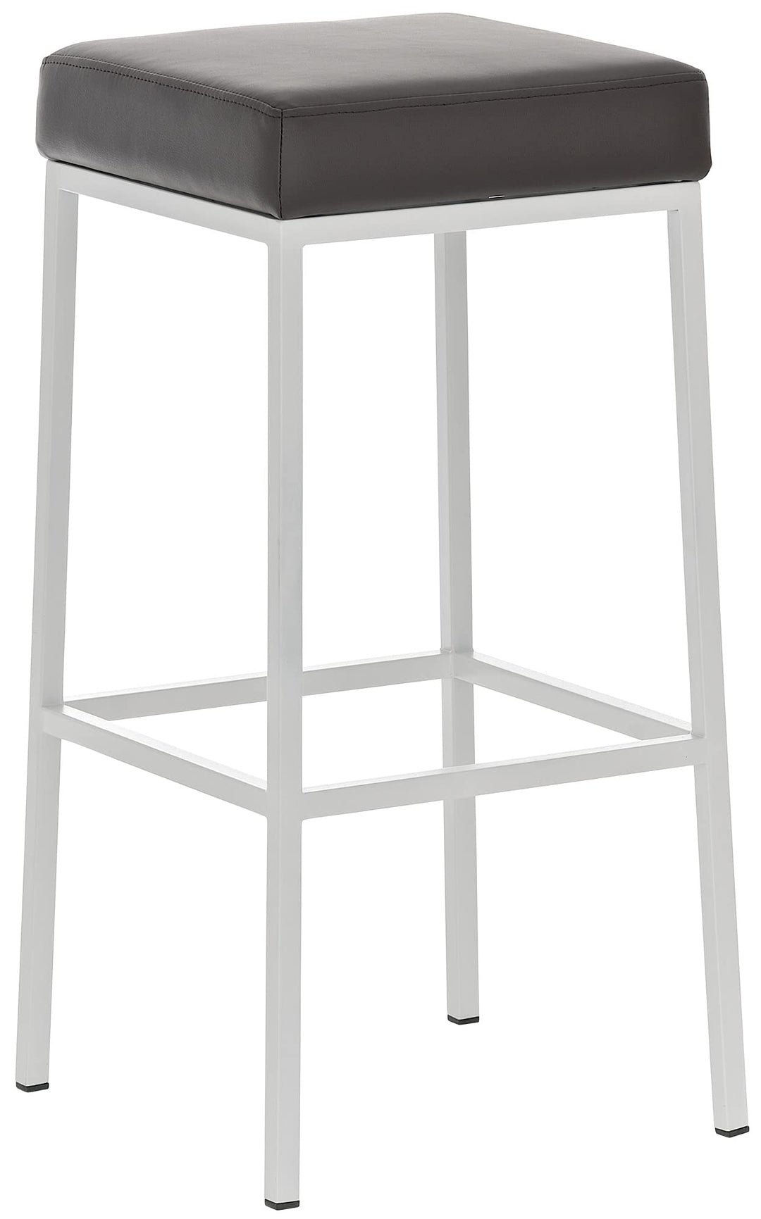 CLP Barhocker Montreal mit Kunstlederbezug I Thekenhocker mit Einer Sitzhöhe von 80 cm I erhältlich,