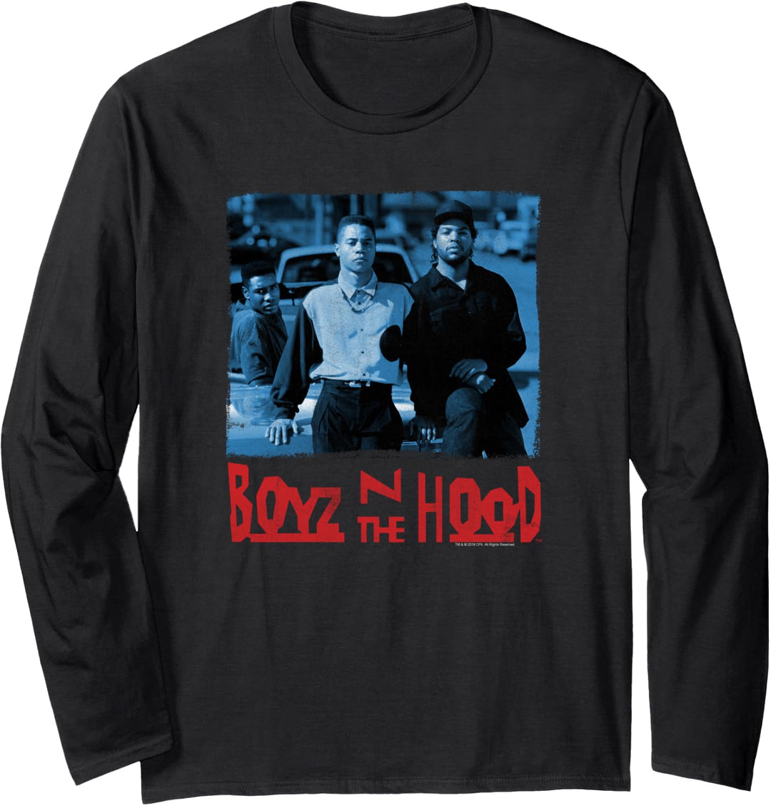 Boyz n the Hood Rot und Blau Langarmshirt