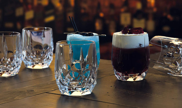 RCR 26526020006 Alkemist Trinkgläser aus Kristallglas, 6er-Set Tumblers, Glas, White n / a, n / a