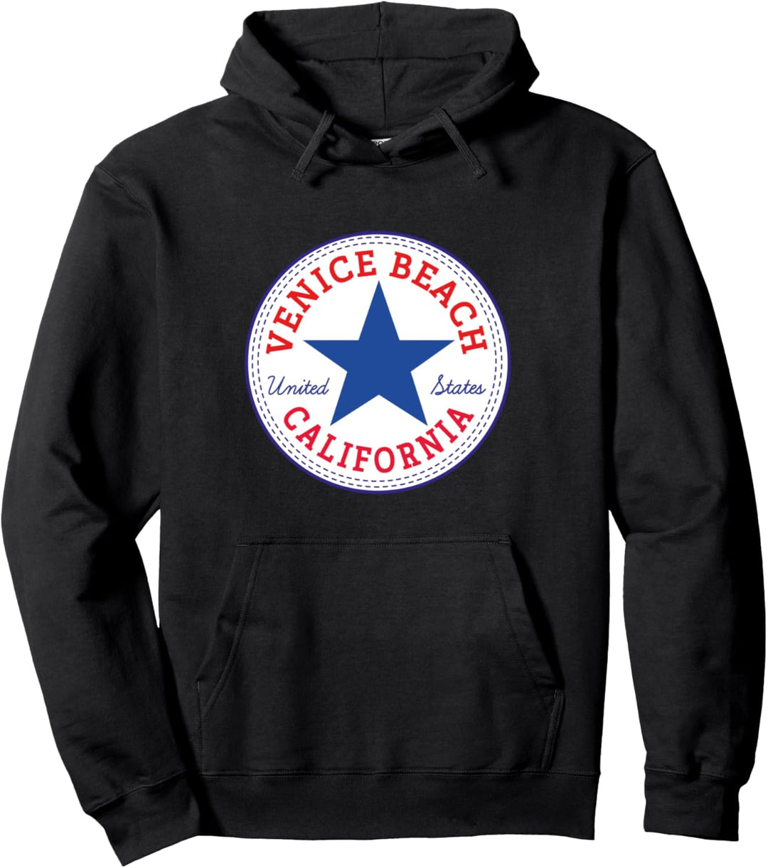 Venice Beach Surfer L.A. Kalifornien USA Souvenir Urlaub Pullover Hoodie