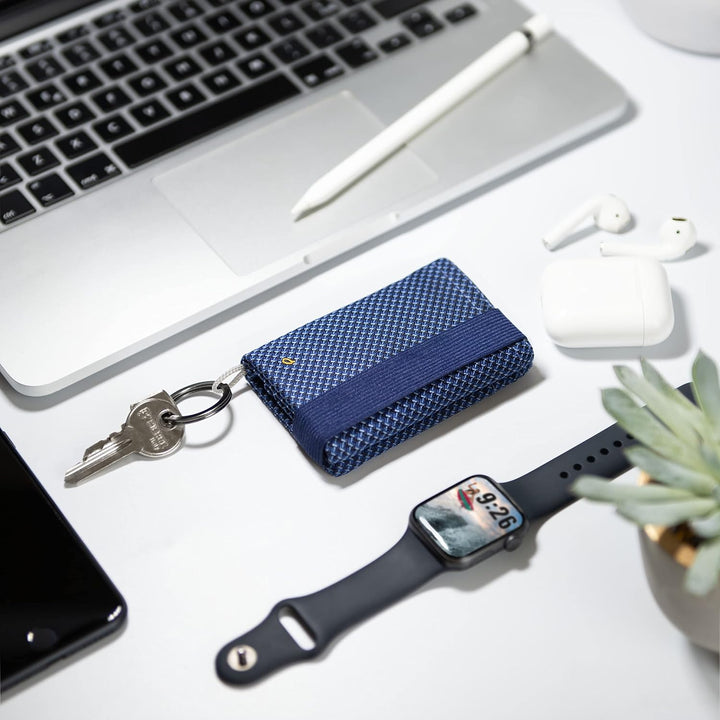 GUGGIARI® Slim Wallet mit RFID Schutz für Kreditkarten-, Bargeld- und Schlüsselhalter - Kartenetui H